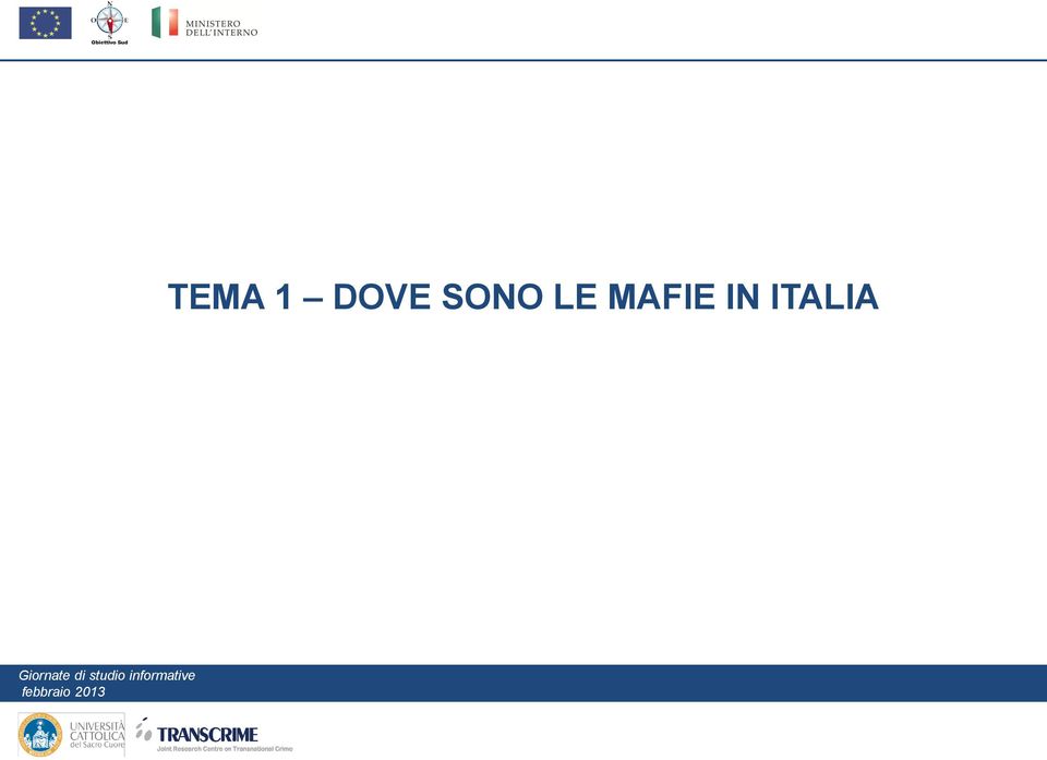 DOVE SONO LE