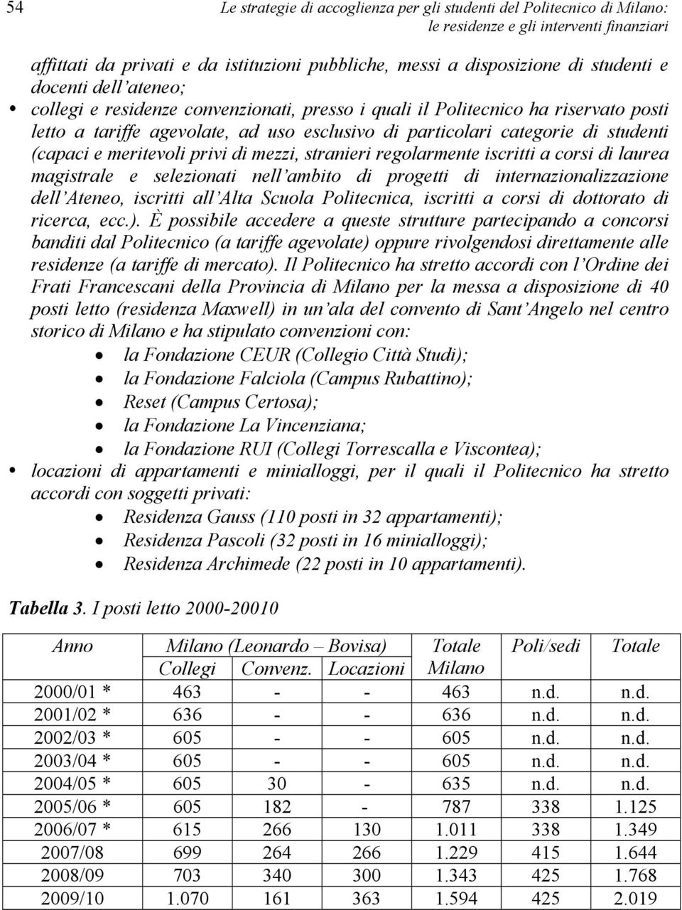 regolarmente iscritti a corsi di laurea magistrale e selezionati nell ambito di progetti di internazionalizzazione dell Ateneo, iscritti all Alta Scuola Politecnica, iscritti a corsi di dottorato di