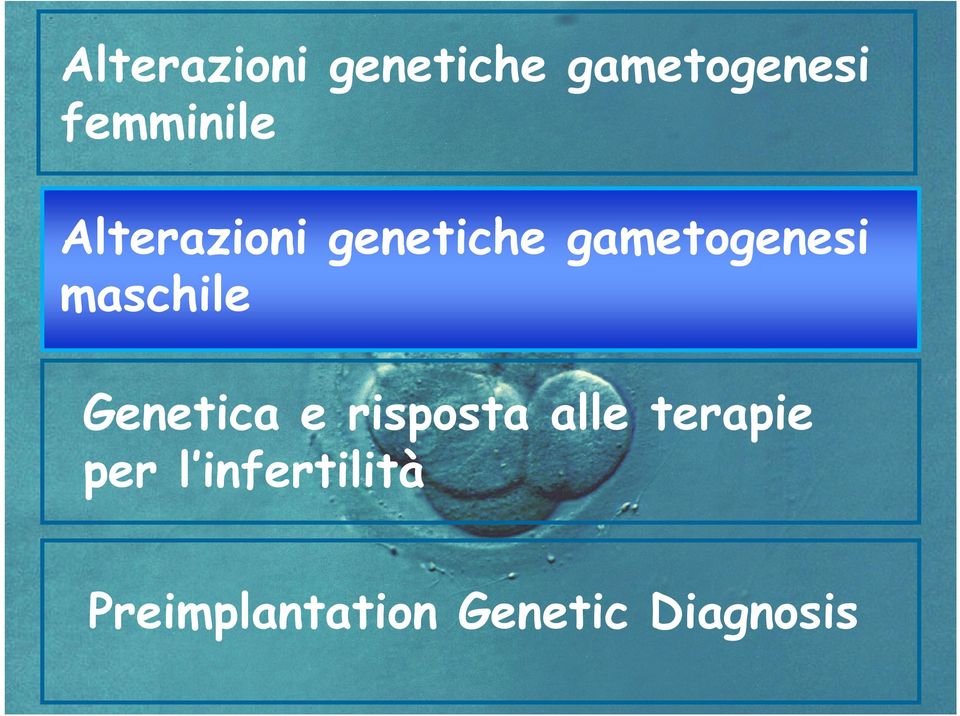 alle terapie per l infertilità