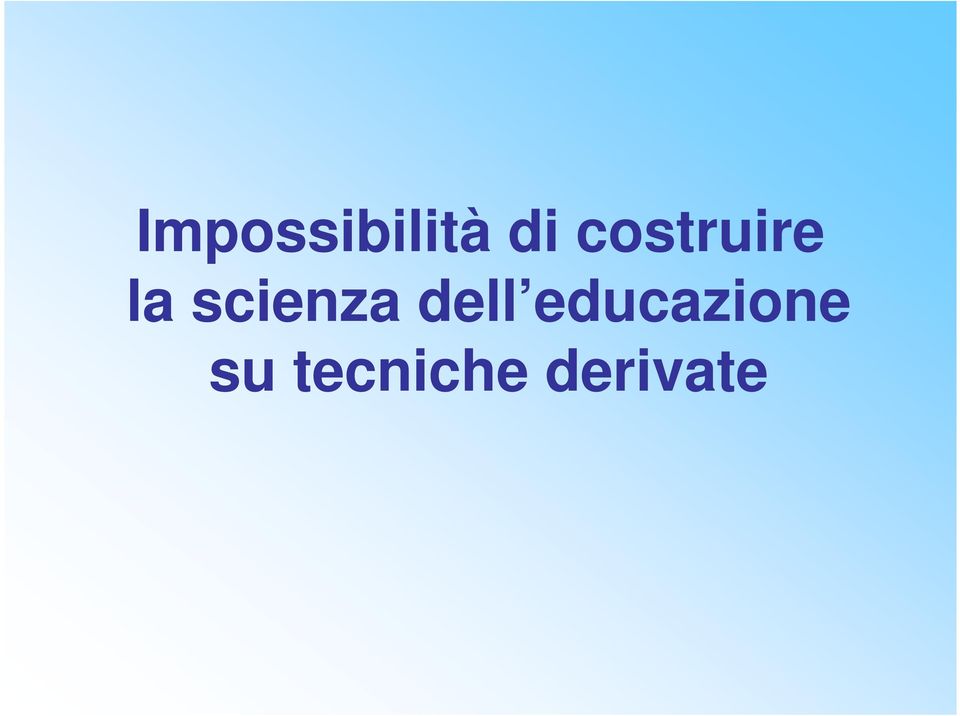 scienza dell