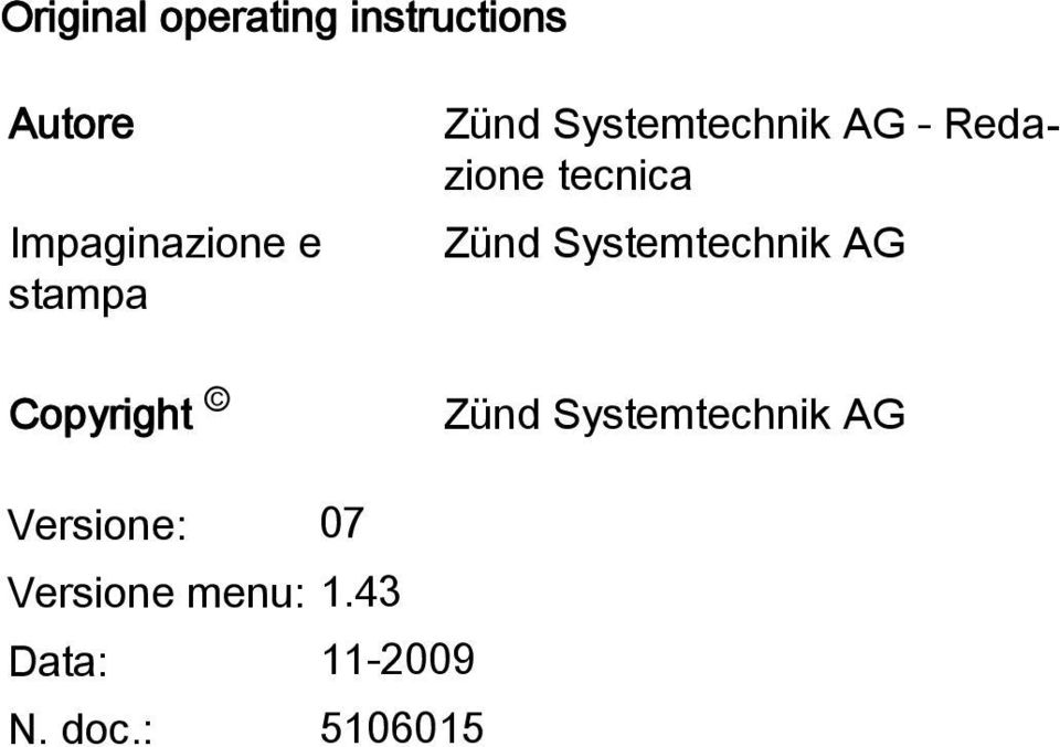 tecnica Zünd Systemtechnik AG Zünd Systemtechnik AG