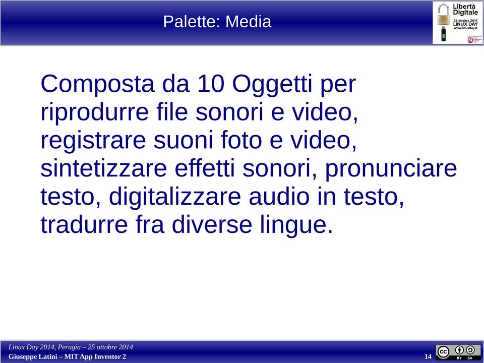 effetti sonori, pronunciare testo, digitalizzare audio in