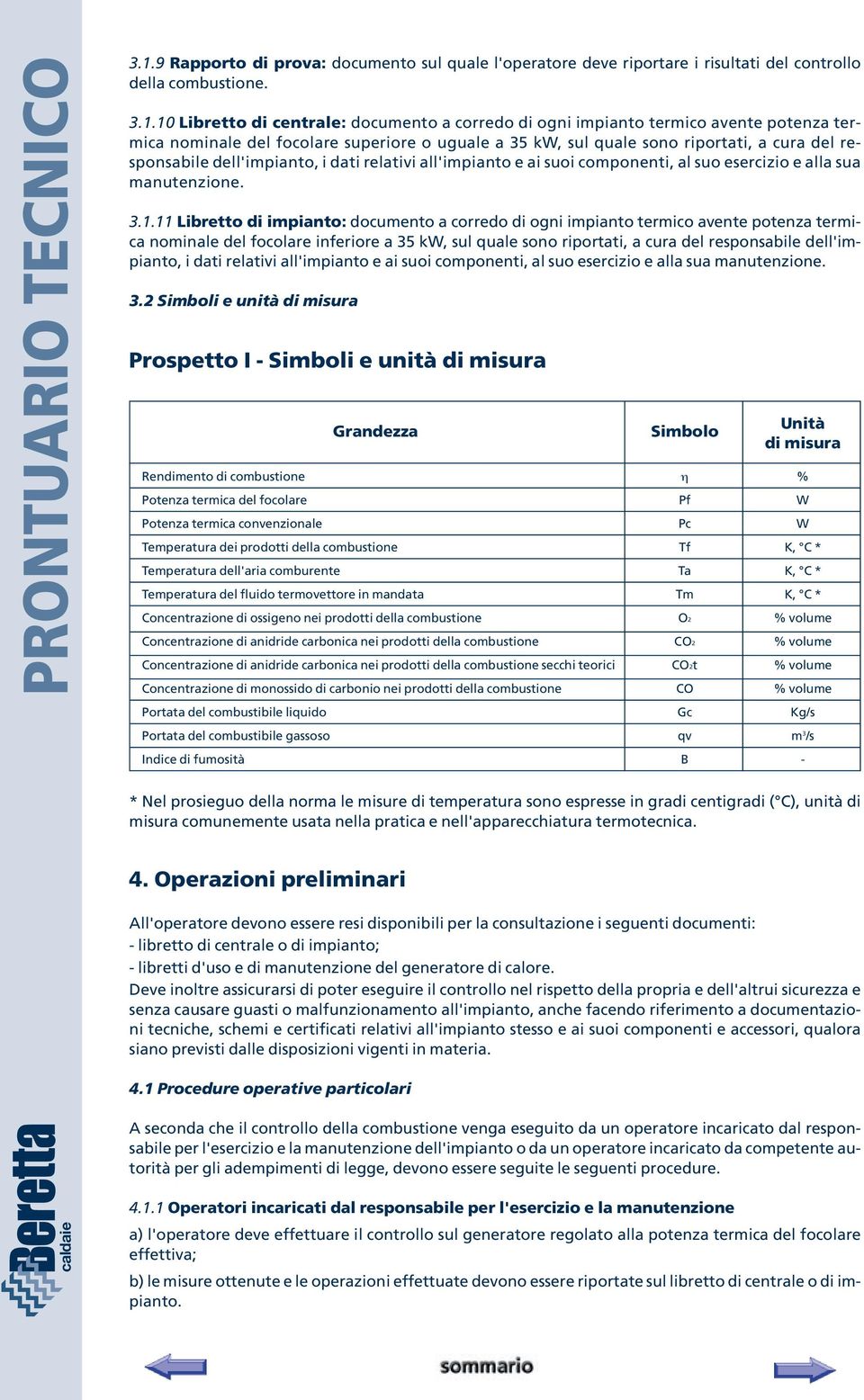 e alla sua manutenzione. 3.1.