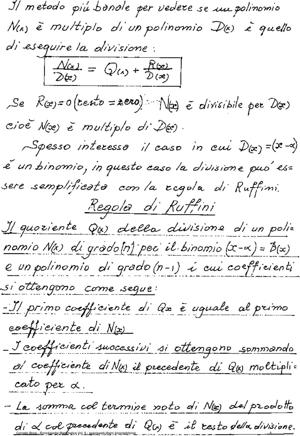 Matematica Vol.