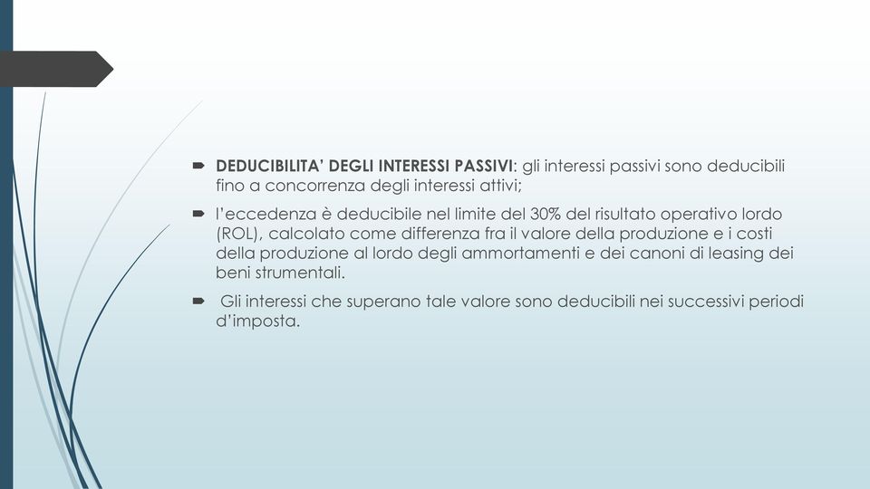 differenza fra il valore della produzione e i costi della produzione al lordo degli ammortamenti e dei canoni