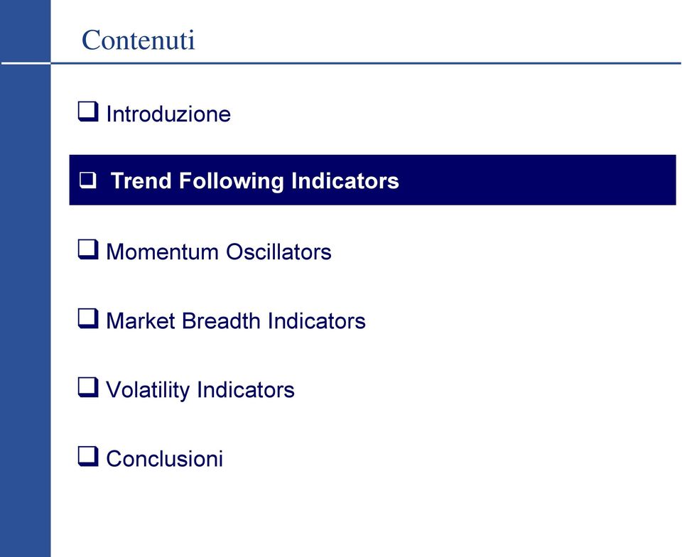 Oscillators Market Breadth