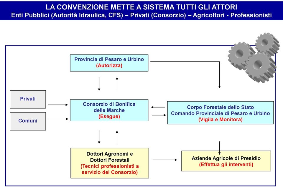 Marche (Esegue) Corpo Forestale dello Stato Comando Provinciale di Pesaro e Urbino (Vigila e Monitora) Dottori