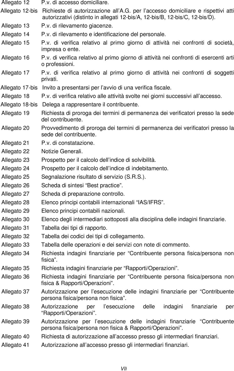 P.v. di rilevamento e identificazione del personale. P.v. di verifica relativo al primo giorno di attività nei confronti di società, impresa o ente. P.v. di verifica relativo al primo giorno di attività nei confronti di esercenti arti o professioni.