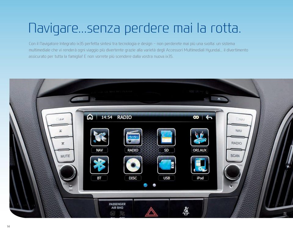più una svolta: un sistema multimediale che vi renderà ogni viaggio più divertente grazie alla