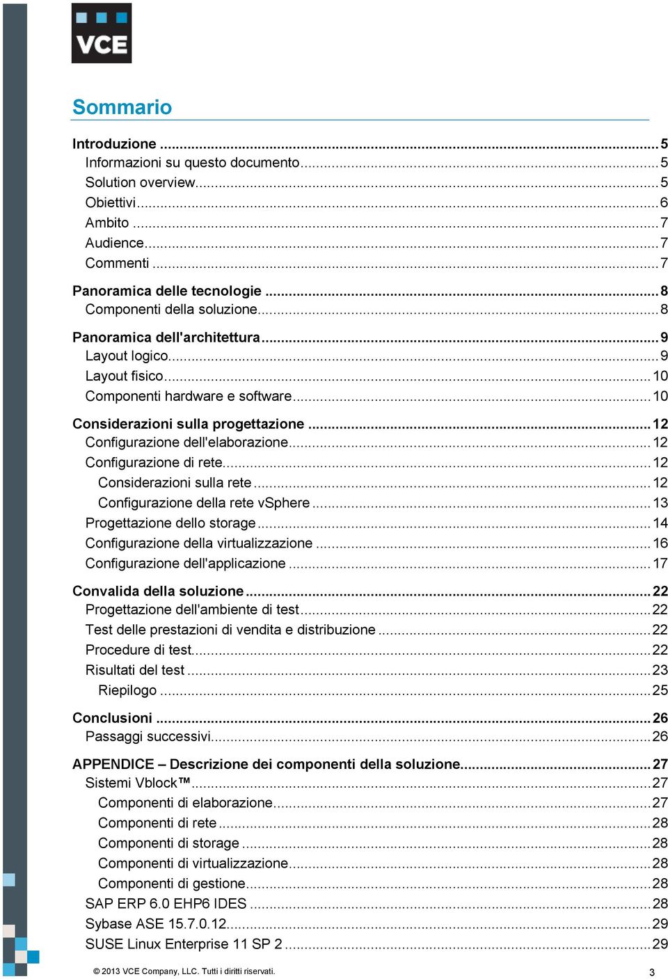 .. 12 Configurazione dell'elaborazione... 12 Configurazione di rete... 12 Considerazioni sulla rete... 12 Configurazione della rete vsphere... 13 Progettazione dello storage.