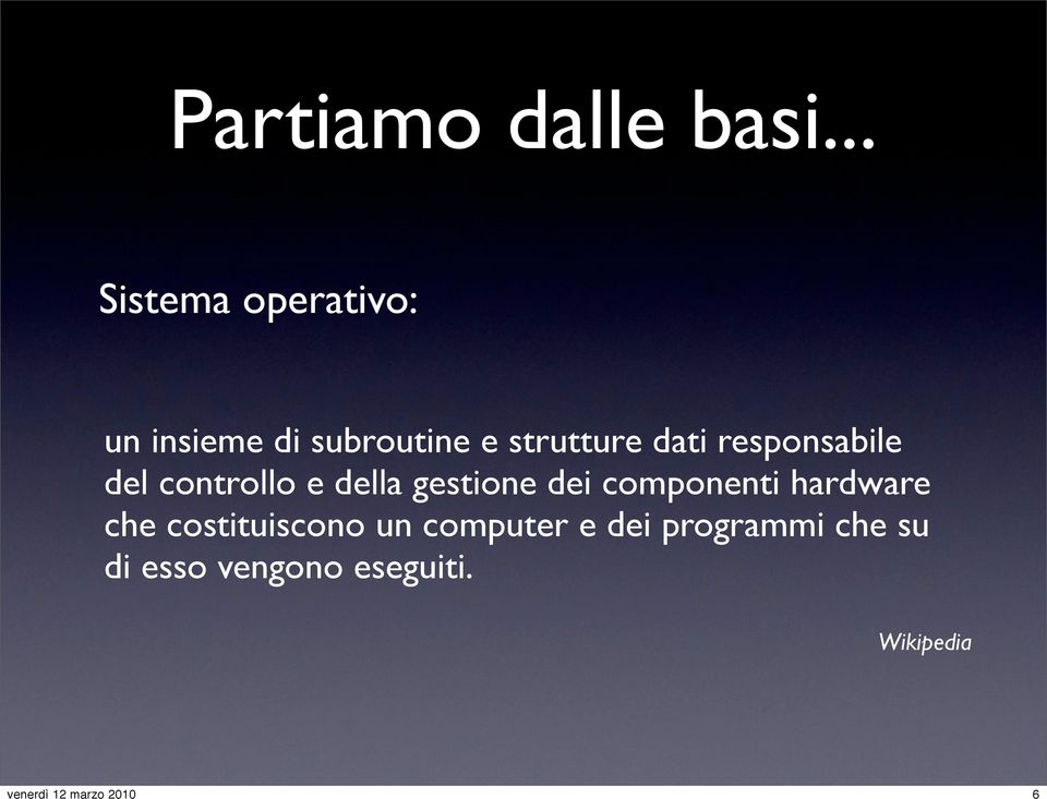 dati responsabile del controllo e della gestione dei