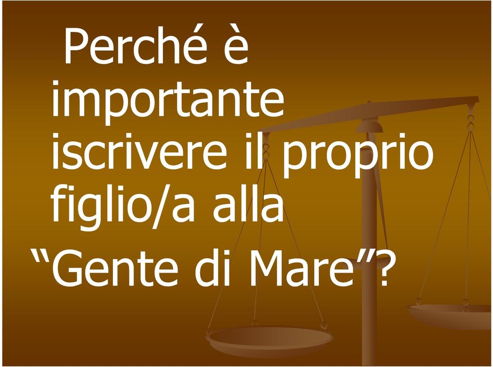 iscrivere il