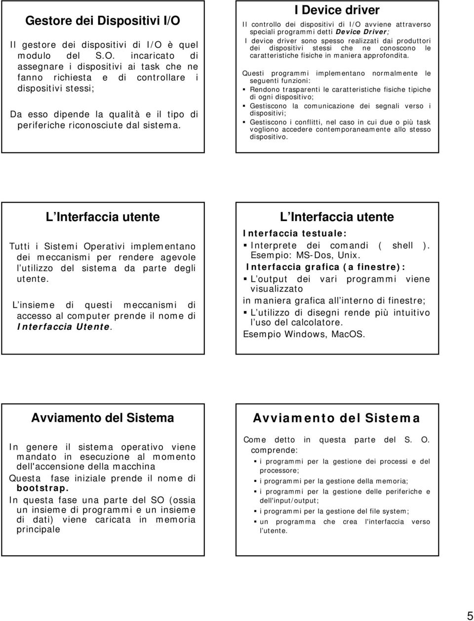 è quel modulo del S.O.