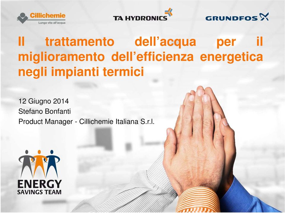 negli impianti termici 12 Giugno 2014