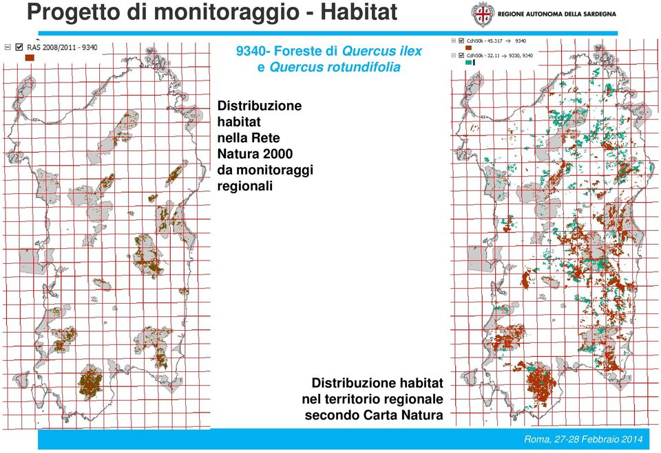 habitat nella Rete Natura 2000 da monitoraggi regionali