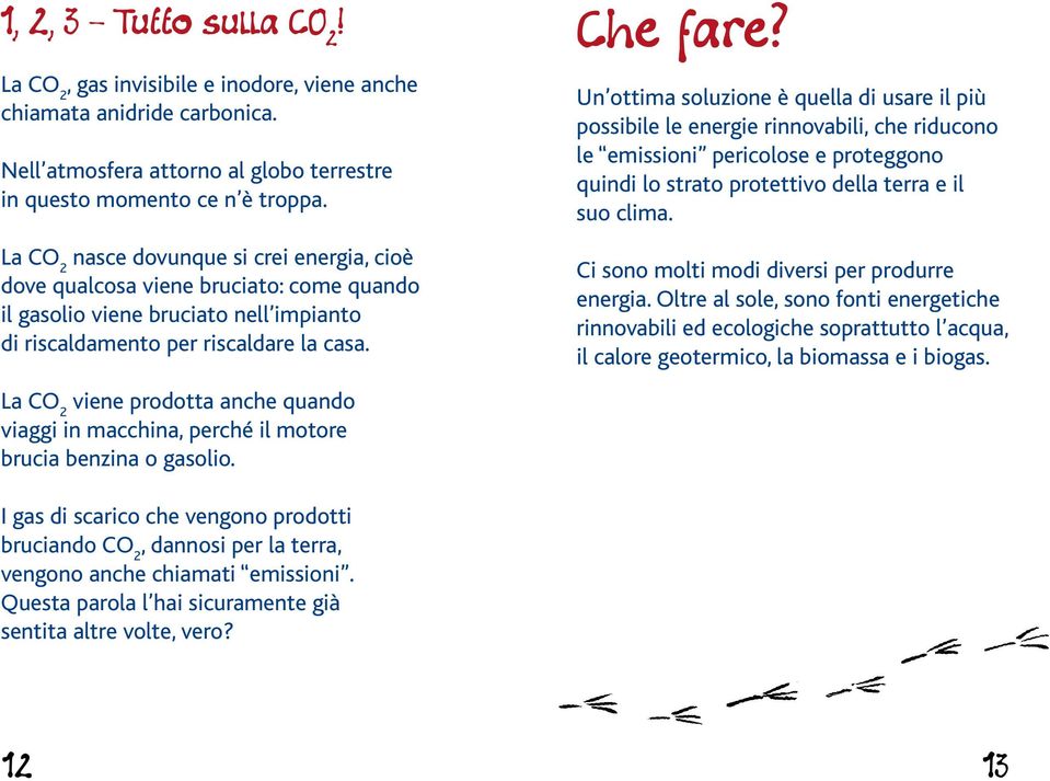 La CO 2 viene prodotta anche quando viaggi in macchina, perché il motore brucia benzina o gasolio. Che fare?