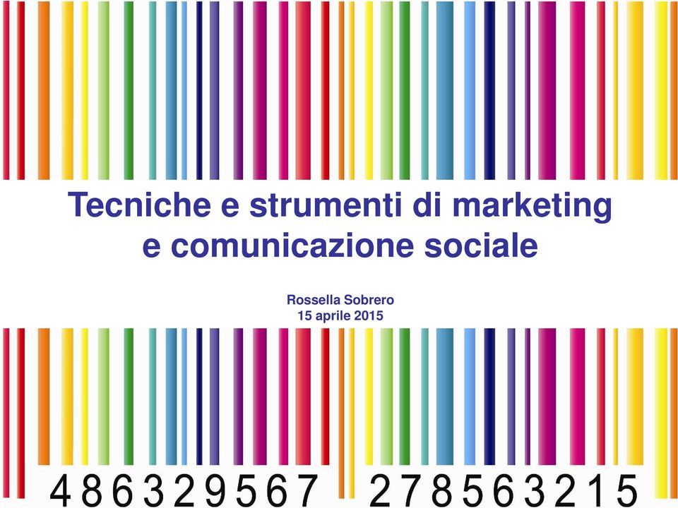 comunicazione sociale