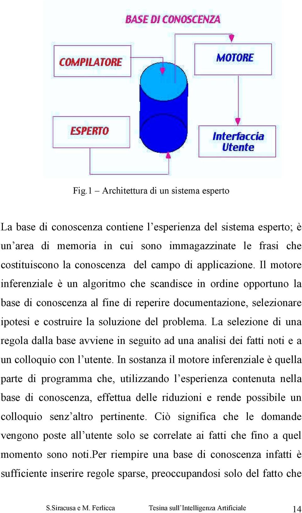 Il motore inferenziale è un algoritmo che scandisce in ordine opportuno la base di conoscenza al fine di reperire documentazione, selezionare ipotesi e costruire la soluzione del problema.