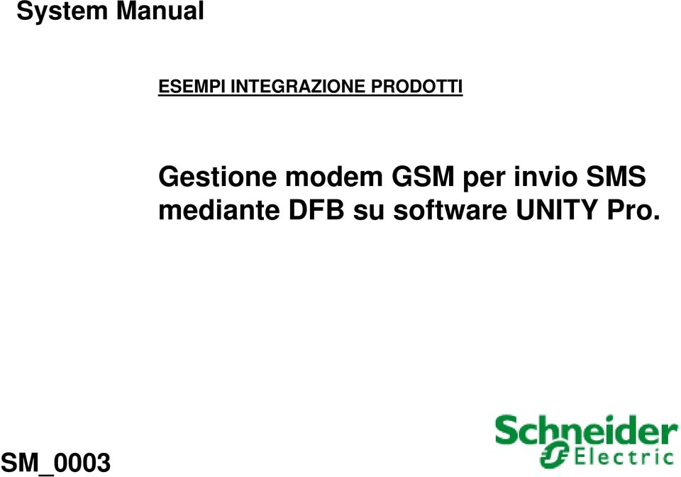 Gestione modem GSM per invio