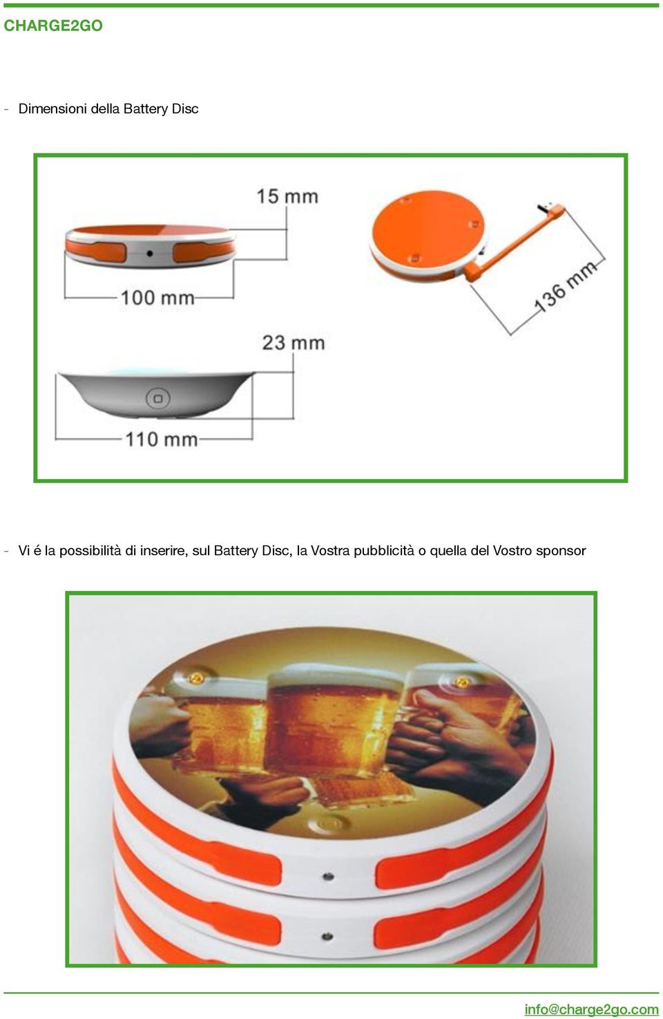 sul Battery Disc, la Vostra