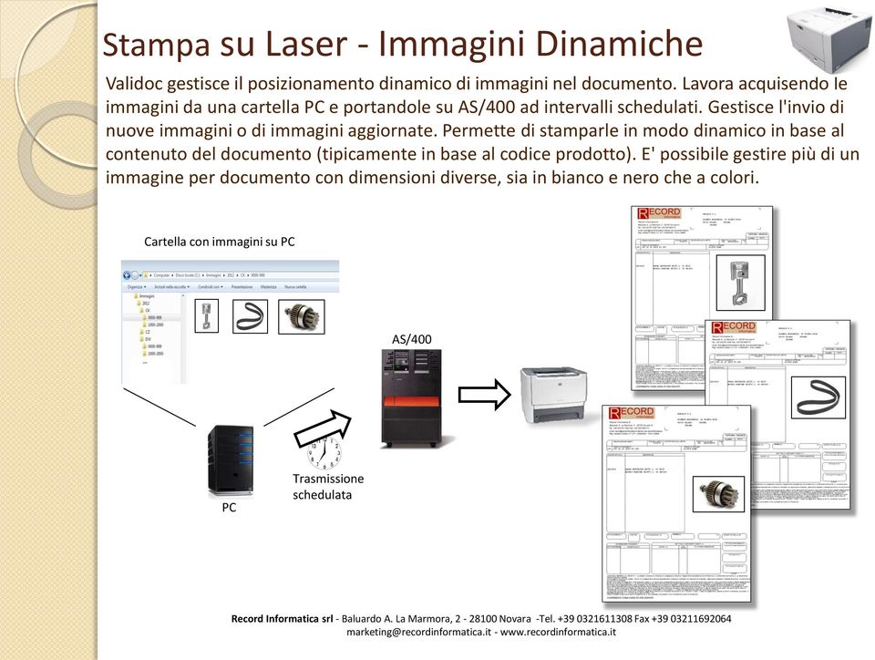 Gestisce l'invio di nuove immagini o di immagini aggiornate.