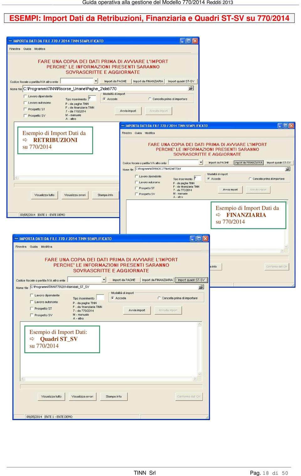 770/2014 Esempio di Import Dati da FINANZIARIA su 770/2014