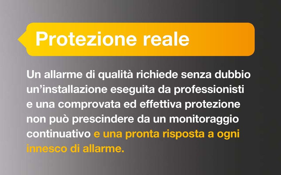 ed effettiva protezione non può prescindere da un