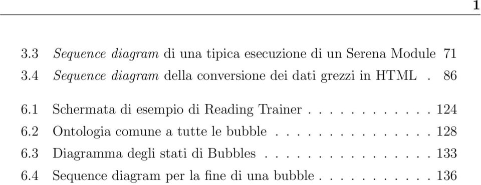 1 Schermata di esempio di Reading Trainer............ 124 6.