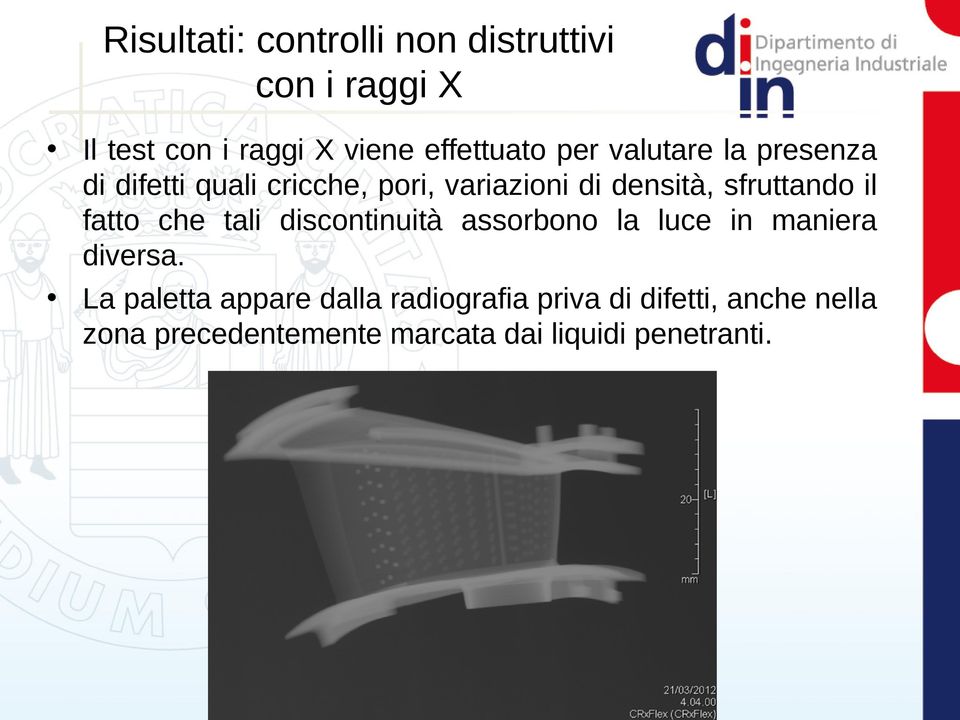 il fatto che tali discontinuità assorbono la luce in maniera diversa.