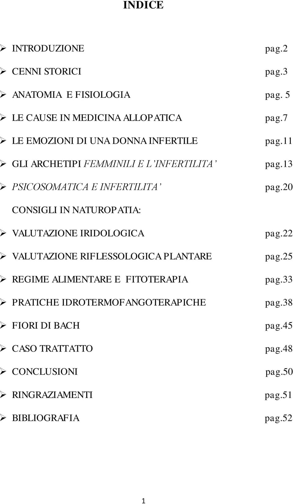 INFERTILITA pag.7 pag.11 pag.13 pag.