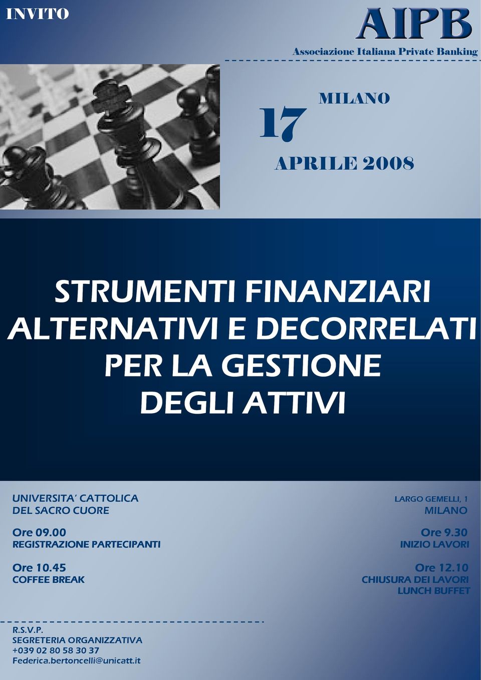 09.00 Ore 9.30 REGISTRAZIONE PARTECIPANTI INIZIO LAVORI Ore 10.45 Ore 12.