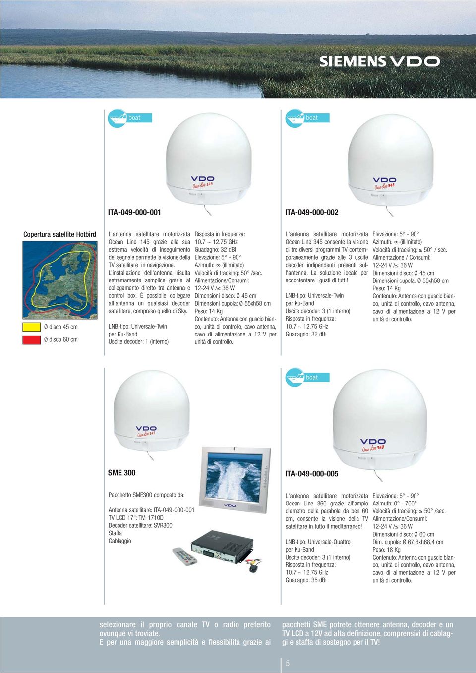 È possibile collegare all'antenna un qualsiasi decoder satellitare, compreso quello di Sky. LNB-tipo: Universale-Twin per Ku-Band Uscite decoder: 1 (interno) Risposta in frequenza: 10.7 ~ 12.