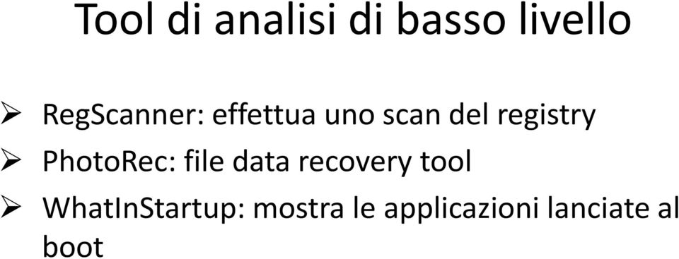 registry PhotoRec: file data recovery