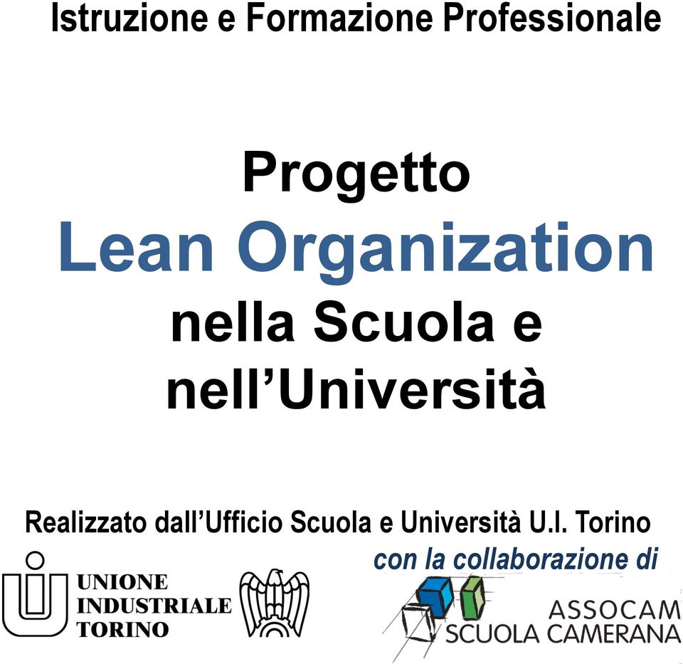 nell Università Realizzato dall Ufficio