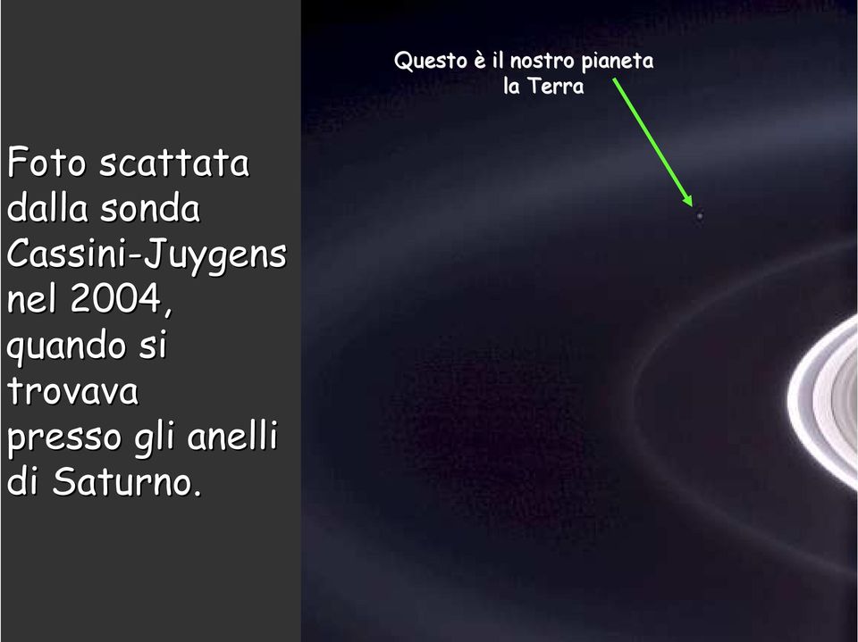 Cassini-Juygens nel 2004, quando