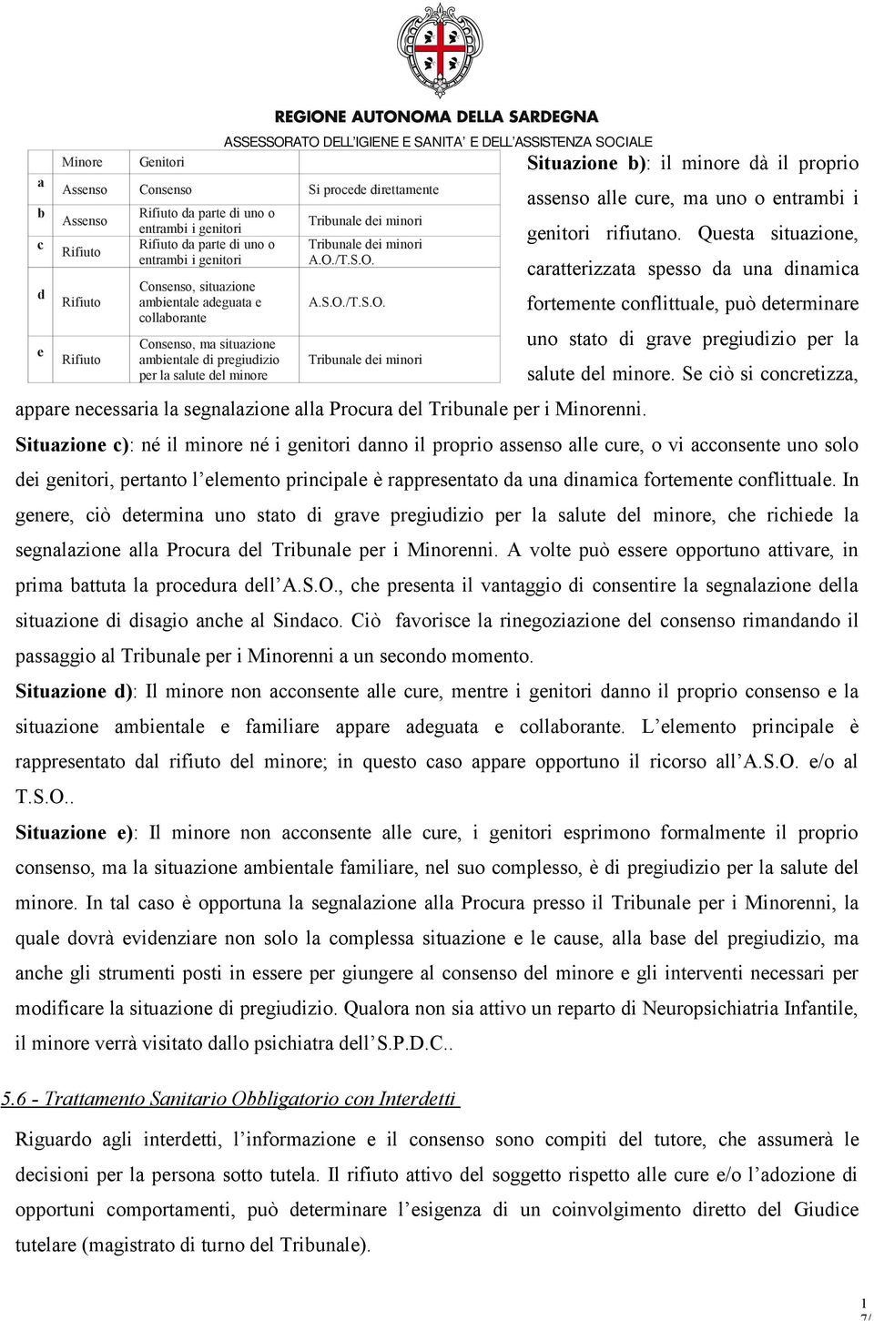 Questa situazione, caratterizzata spesso da una dinamica fortemente conflittuale, può determinare uno stato di grave pregiudizio per la salute del minore.