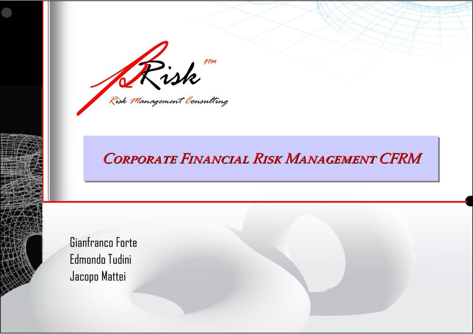 Financial Risk Management