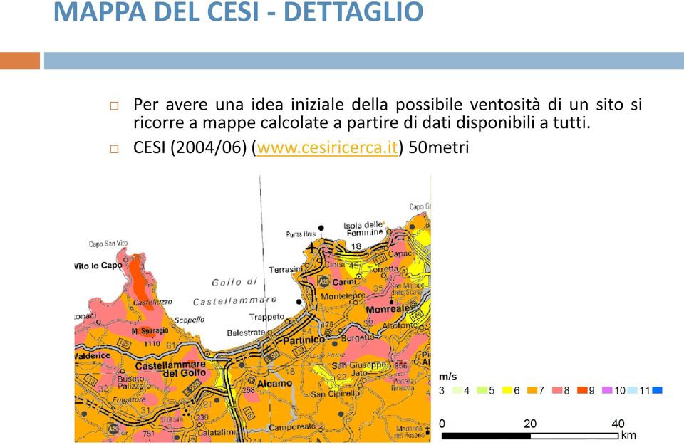 ricorre a mappe calcolate a partire di dati