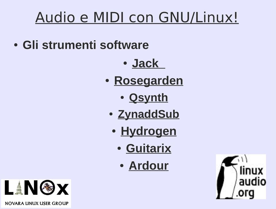 Rosegarden Qsynth