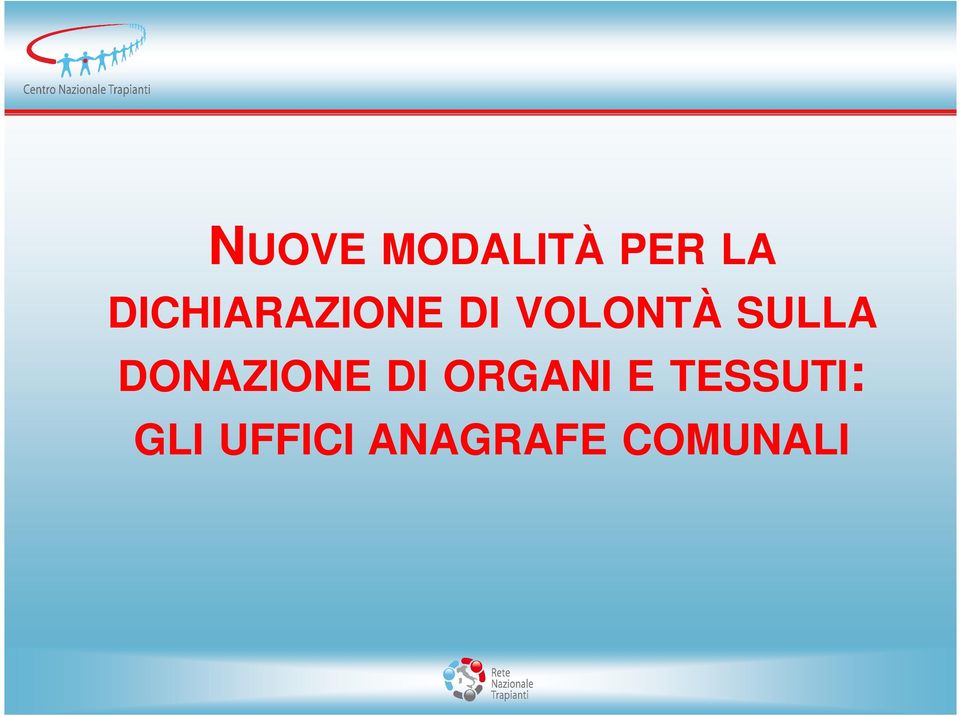 SULLA DONAZIONE DI ORGANI E