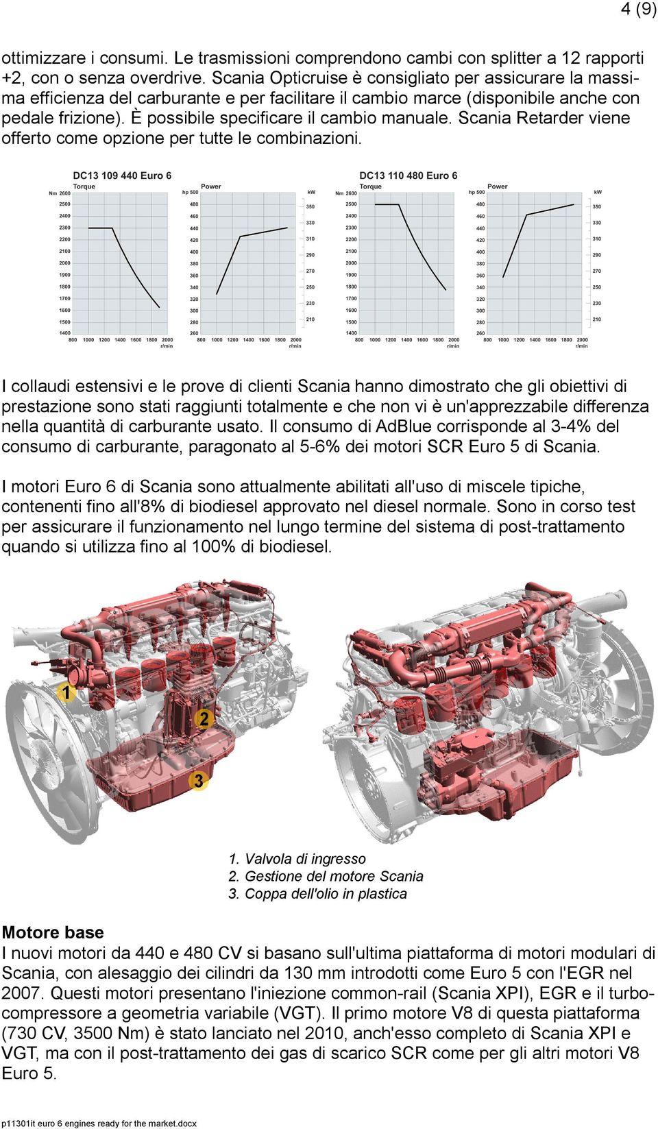 Scania Retarder viene offerto come opzione per tutte le combinazioni.