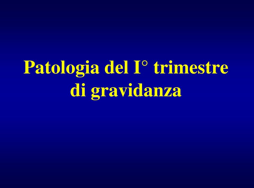 trimestre