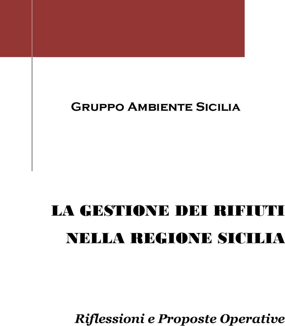 NELLA REGIONE SICILIA