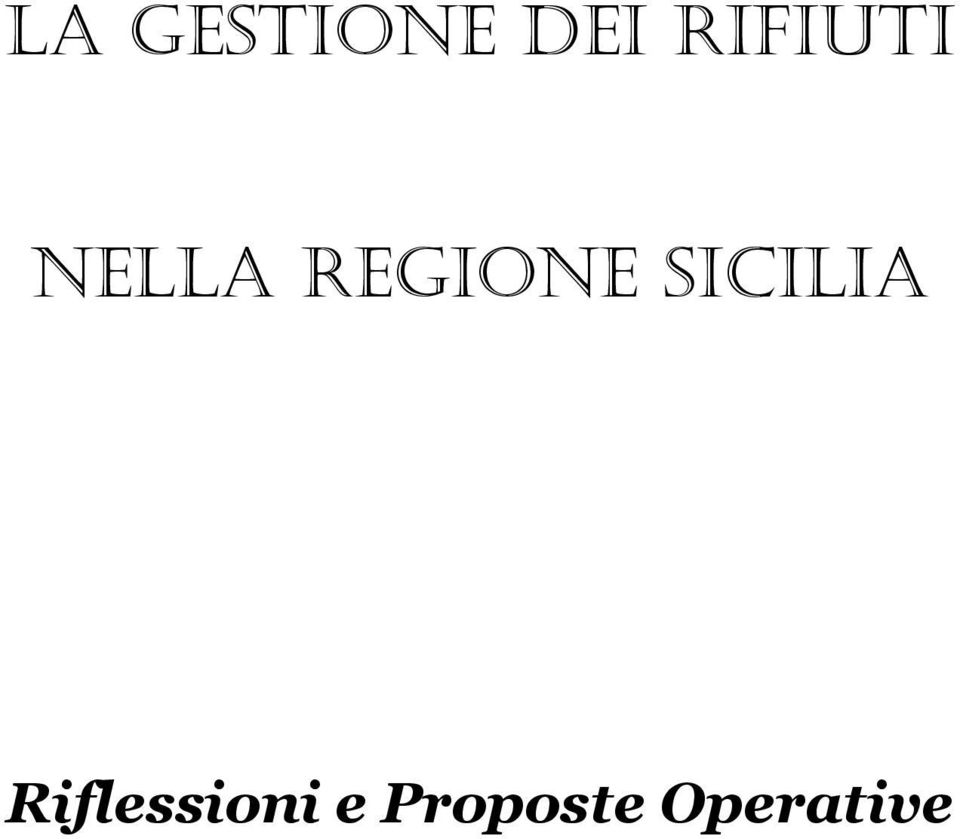 REGIONE SICILIA