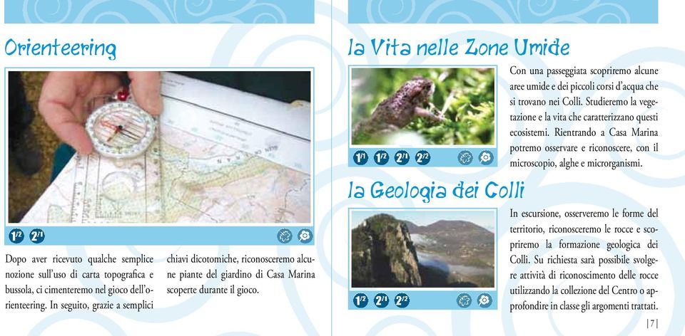 la Vita nelle Zone Umide Con una passeggiata scopriremo alcune aree umide e dei piccoli corsi d acqua che si trovano nei Colli.