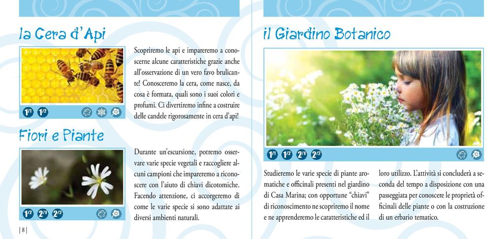 Durante un escursione, potremo osservare varie specie vegetali e raccogliere alcuni campioni che impareremo a riconoscere con l aiuto di chiavi dicotomiche.