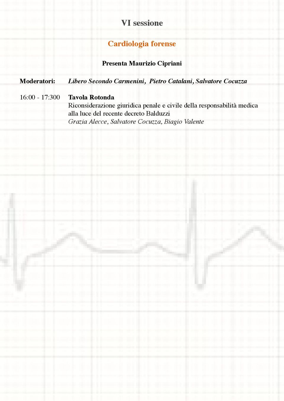 Rotonda Riconsiderazione giuridica penale e civile della responsabilità medica