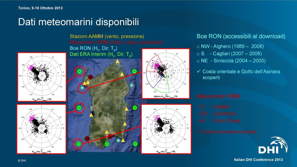 1 9 Costa orientale e Golfo dell Asinara scoperti 24 12 24 12 4-8 21 15 18 H (m), ( N) m wave 33 3 3 2 4 27 6 6 8 9 39-8 21 15 18 Alghero, H (m), ( N) m wave 33 3 3 2 4