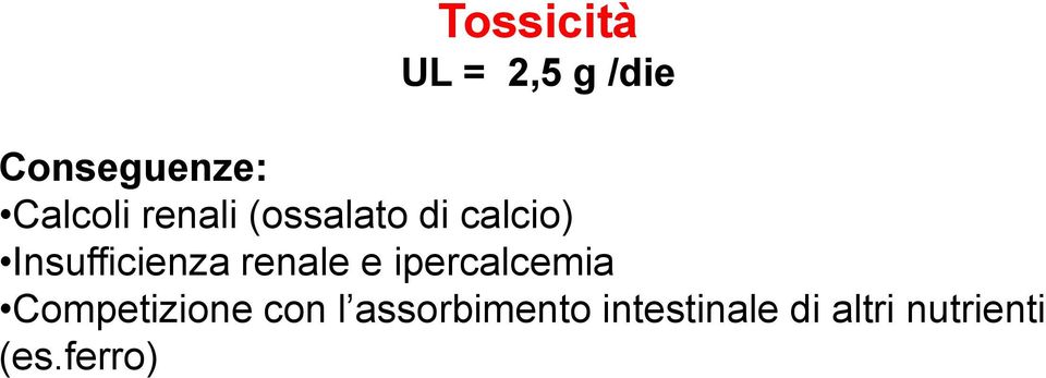 Insufficienza renale e ipercalcemia