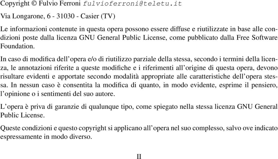 pubblicato dalla Free Software Foundation.